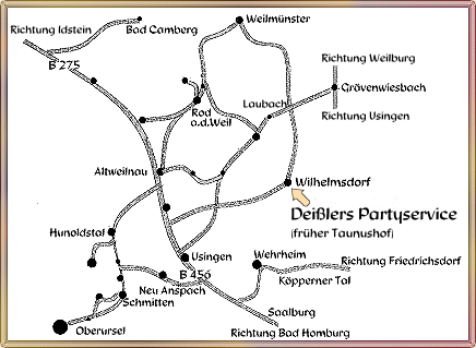 Plan Wegbeschreibung